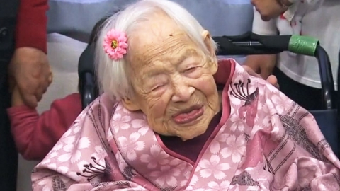 세계 최고령 117세 일본 할머니 별세
