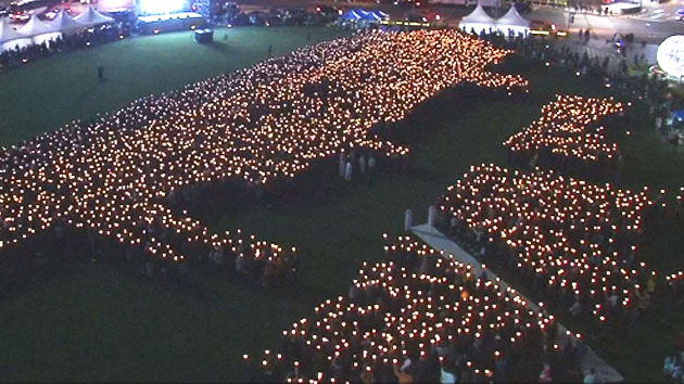 '세상에서 가장 슬픈 기록'...4,475개의 촛불