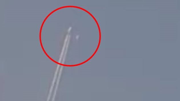[영상] 아찔한 항공기 근접 비행 'UFO인줄'