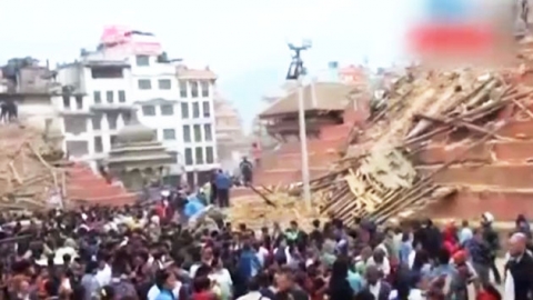 네팔 동부, 규모 7.8 강진..."1,457명 사망"