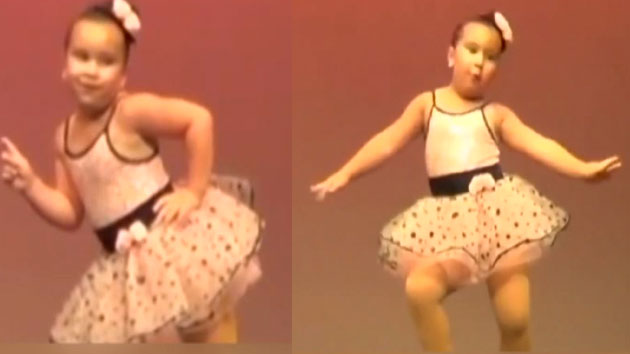 美 6살 댄스 신동 '현란한 몸짓'