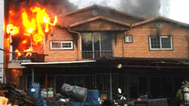 충주 2층 주택 화재...7,700만 원 피해