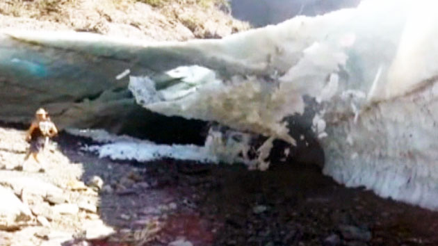 이상 고온으로 얼음동굴 붕괴...폭염 피해 속출