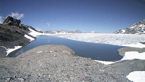 스위스 빙하호수, 기후 온난화로 범람 위기