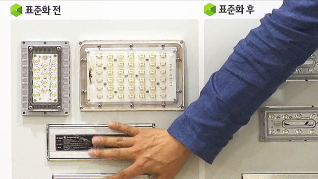 서울 옥외 LED 조명 주요 부품 표준화