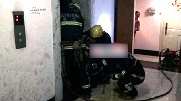 중국 20대 여성, 엘리베이터에 목 끼여 사망