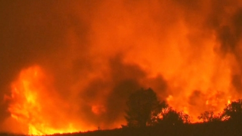 미 캘리포니아 주, 산불로 비상사태 선포