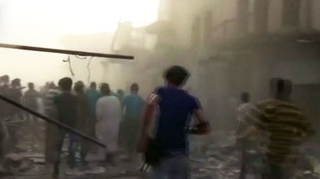 시리아 전투기, 반군 점령지 추락...20명 사망