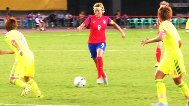 여자축구, '숙적' 일본에 짜릿한 역전승