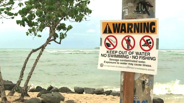 하와이 유명 해변들, 오폐수 유입으로 잇따라 폐쇄