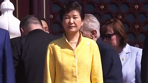 박근혜 대통령, 中 열병식 참관...우리 정상으로 첫 참석