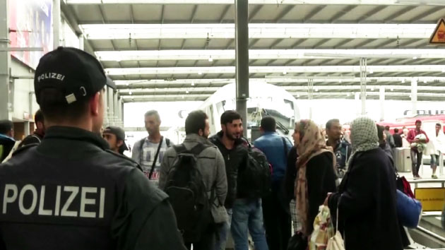 난민 167명 독일 도착...만 명 유입 예상