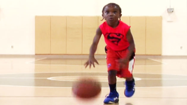 '마이클 조던' 꿈꾸는 5살 농구 천재