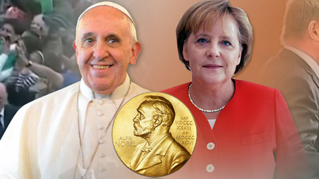 올해의 노벨상 주인공은?...평화상 교황·메르켈 거론