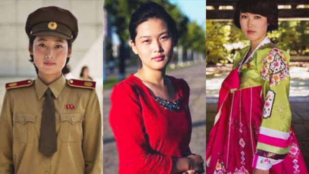 수수해서 더 아름다운 북한의 미녀들