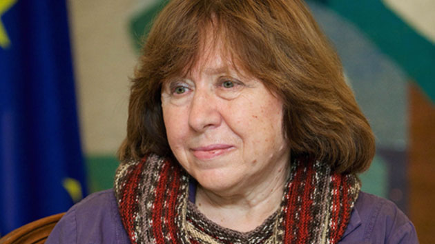 노벨문학상, 벨라루스 여성작가 알렉시예비치..."조국에 바친다"