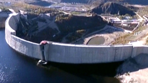 北 백두산 발전소는 '아치 댐'..."자재 부족 때문인 듯"