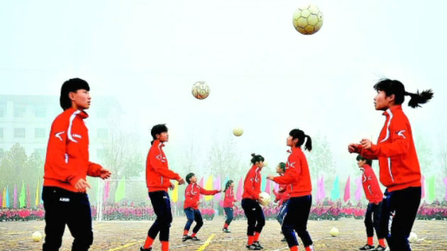 중국, 무술학교에  '소림축구반' 편성