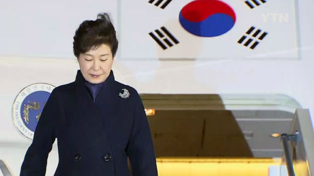 박근혜 대통령, 파리 도착...오늘 밤 기후변화 기조연설