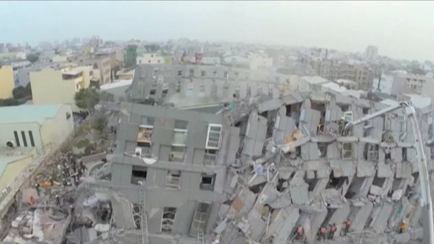 타이완 새벽을 강타한 '원자탄 2개 위력' 지진