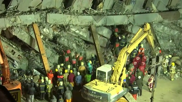 타이완 지진으로 39명 사망·118명 실종