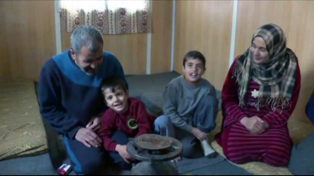 요르단 난민 캠프의 '잔인한' 겨울