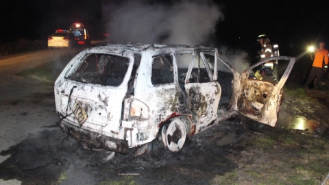 화성 SUV 차량 화재...시신 1구 발견