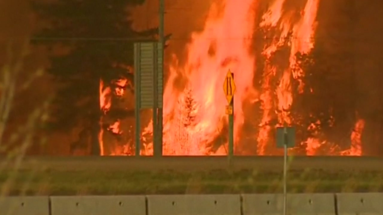 캐나다 대형 산불...도시 전역 사실상 마비