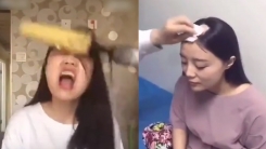 드릴로 옥수수 먹다 머리카락 몽땅 뽑힌 여성 '치료 중'