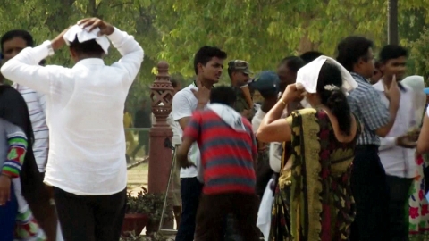 인도 기온 51℃ 기록...관측 사상 최고