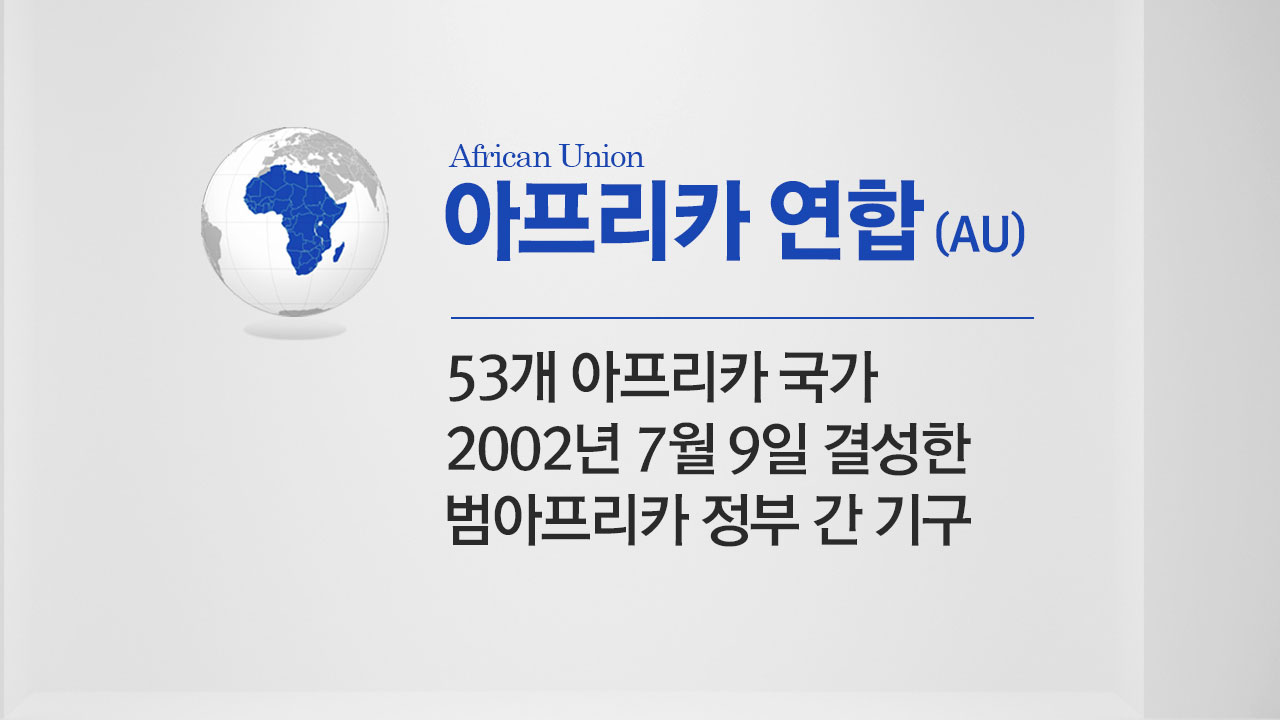우리에게 생소한 '아프리카 연합(AU)'이란?