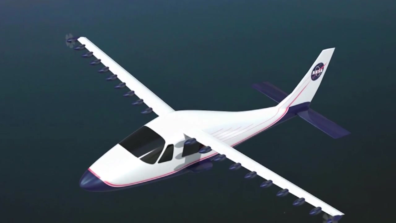 NASA, 전기 비행기 X-57 개발 계획