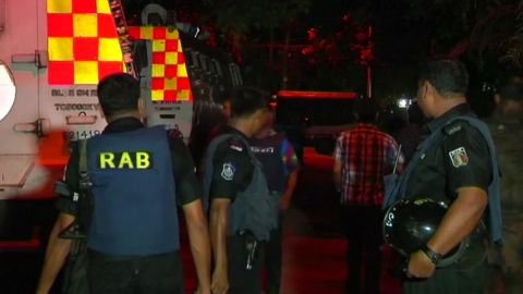  방글라데시 경찰, 인질극 벌어지는 식당 급습