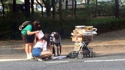 "찜통더위 속에서 시원한 바람을 봤다"