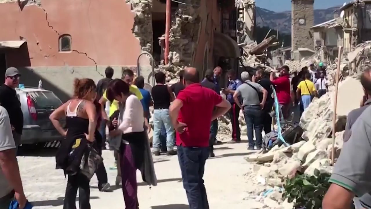 이탈리아 중부 규모 6.2 지진...73명 사망·150여 명 실종