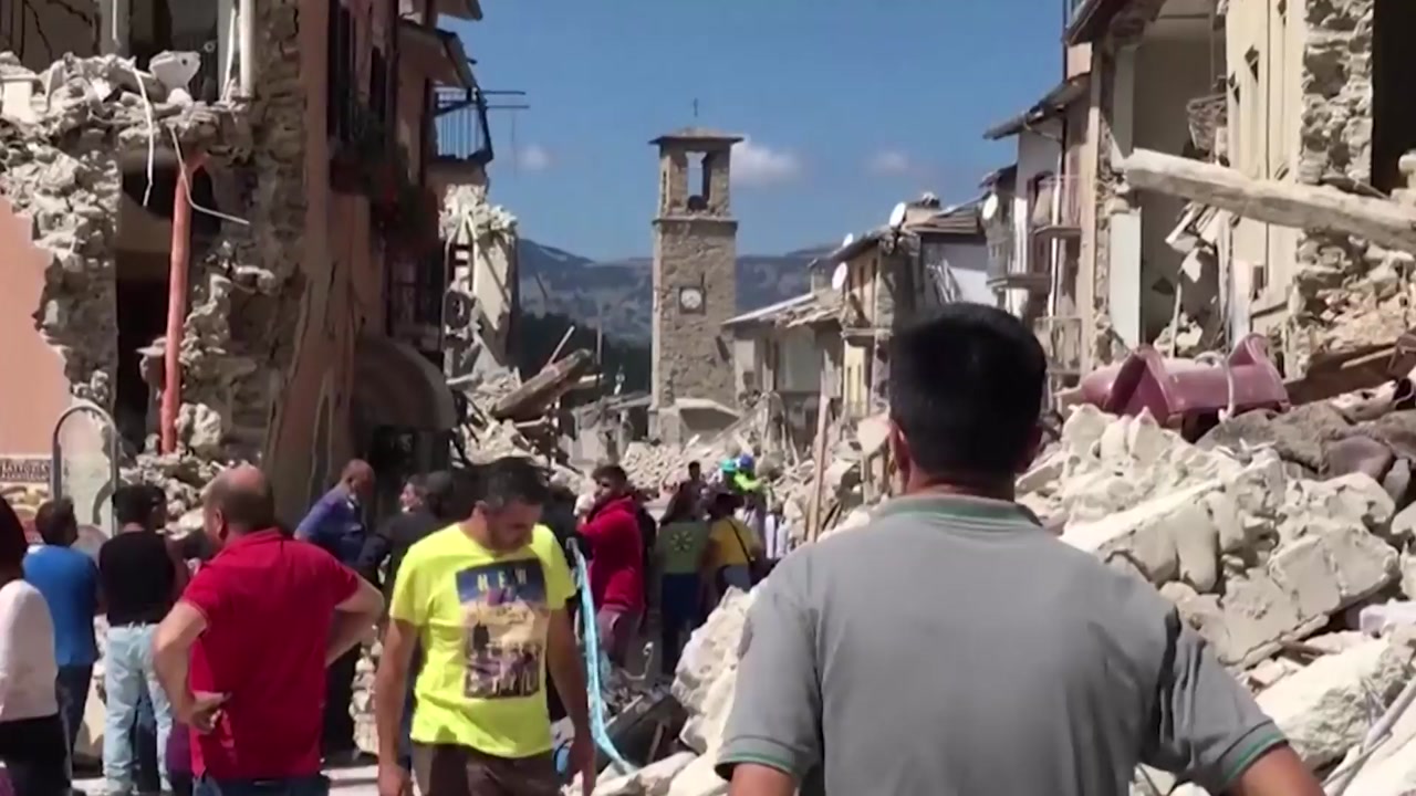 이탈리아 중부 규모 6.2 지진...120명 사망·150여 명 실종