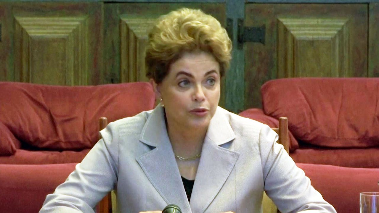 브라질 호세프 대통령 탄핵안 가결...정국 혼란