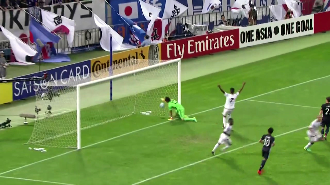 일본, 최종예선 UAE에 2：1 패배