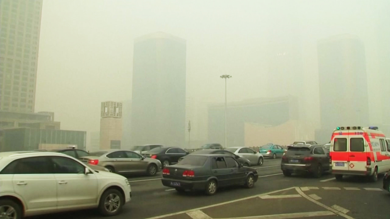"전 세계 인구 10명 중 9명, 대기 오염에 신음"