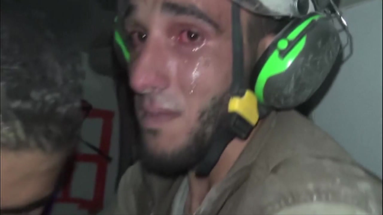 [영상] 시리아 민방위대 '하얀헬멧'의 눈물
