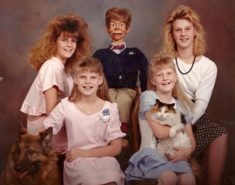 의도를 알 수 없는 이상한 '가족사진' 모음