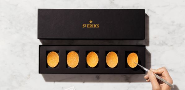 다섯 개 가격이 무려...세상에서 가장 비싼 '명품 감자칩'