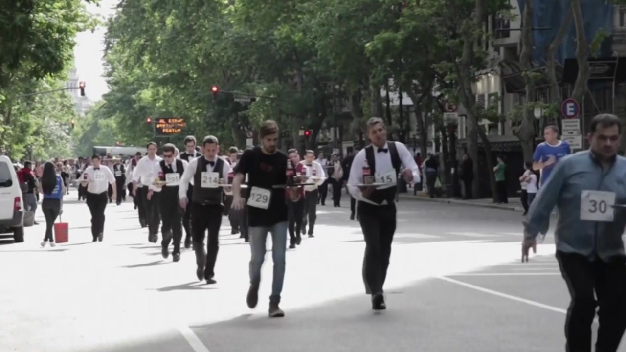 [영상] 아르헨티나에서 열린 특별한 걷기 대회