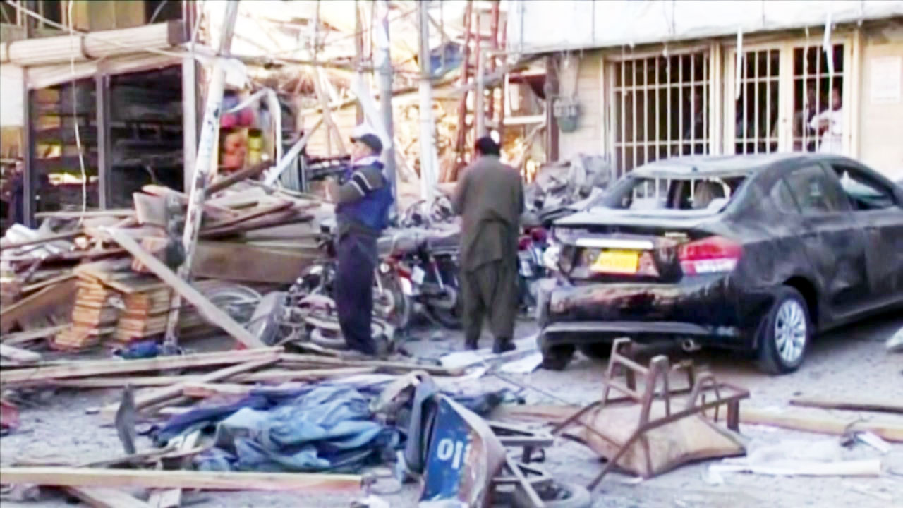 파키스탄 경찰대학 총격 테러...59명·100여 명 사망
