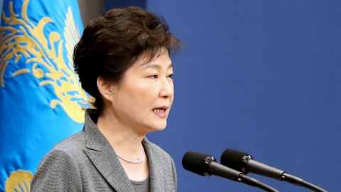  박근혜 대통령, 대구 서문시장 화재현장 전격 방문