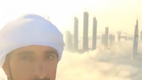 두바이 꼭대기에서 '하늘나라' 간접체험
