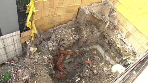  서울 종로 붕괴 매몰자 38시간 만에 발견