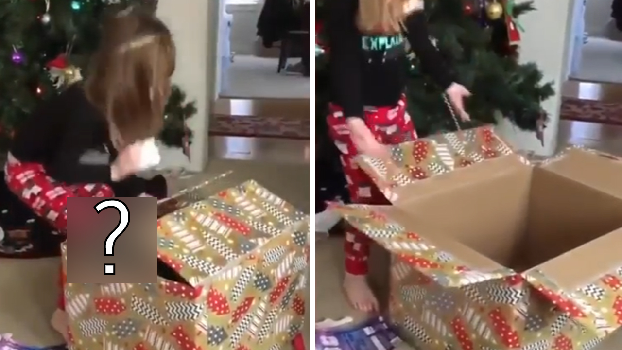 3살 아이가 받은 '크리스마스 선물' 상자가 비어있는 이유 