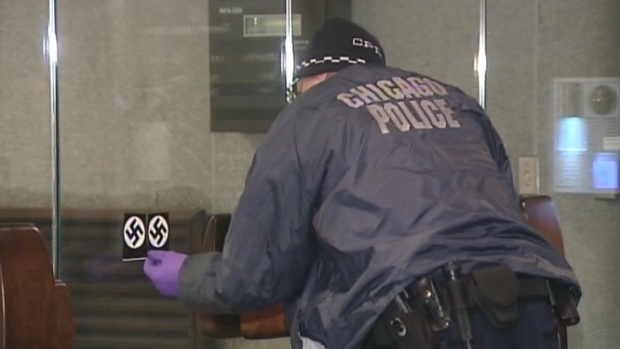 뉴욕 지하철에 '나치' 표시, 시민 반응은?