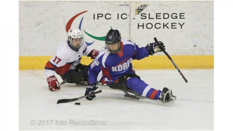 장애인 아이스하키 국가대표팀, 토리노 국제 대회 노르웨이전서 6대3 승리